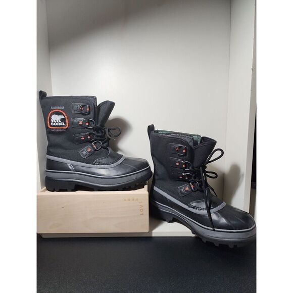 SOREL Caribou XT Insulated Waterproof Snow Boot Men's Size 7 - Picture 3 of 8